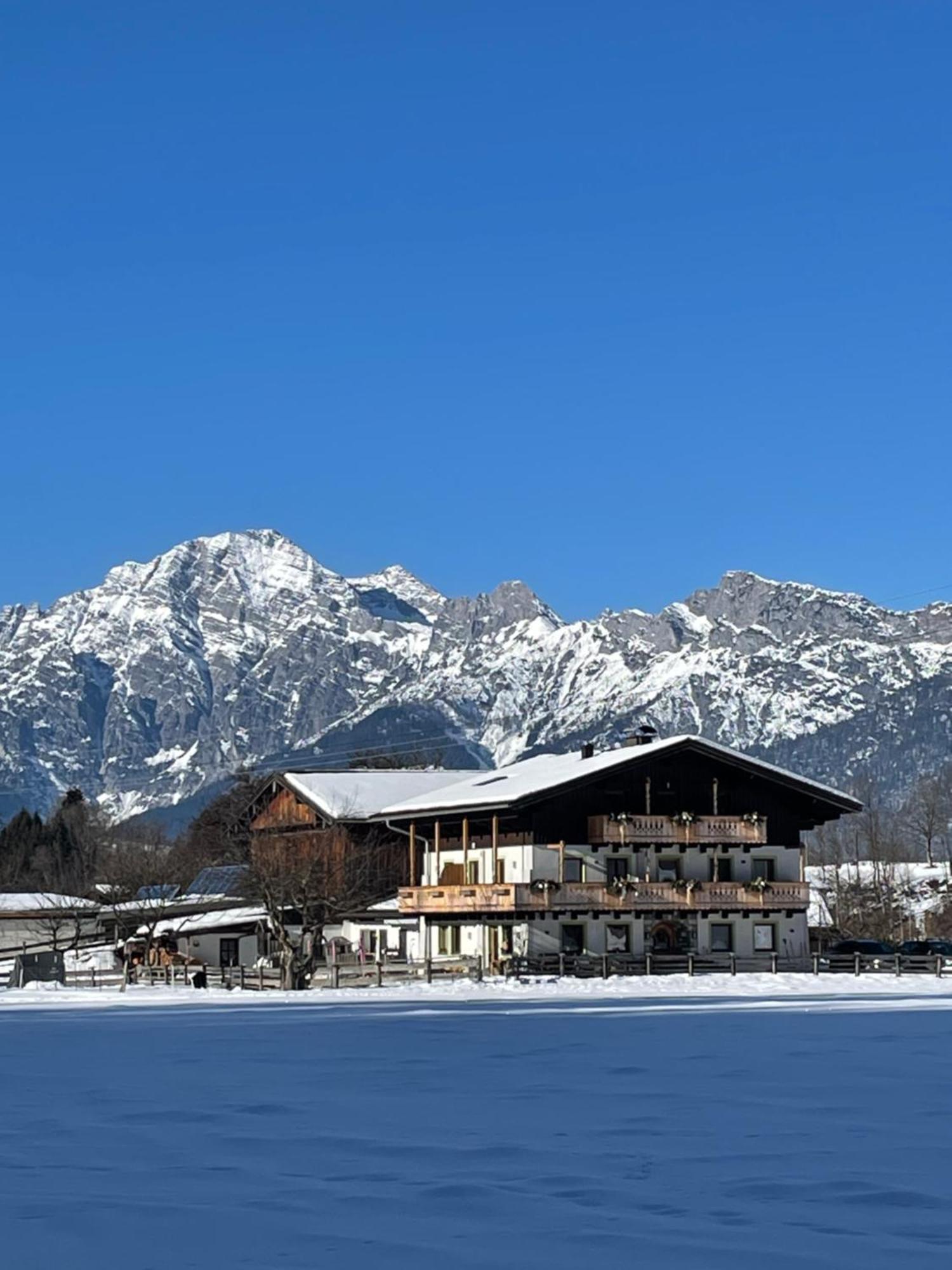 Apartamento Obermuehlhof Saalfelden Exterior foto